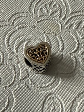 Pandora 14k detailed charm